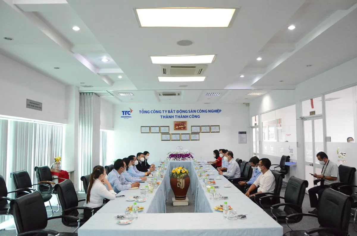 LÃNH ĐẠO TỈNH ỦY – UBND TỈNH – SỞ BAN NGÀNH TỈNH TÂY NINH ĐẾN THĂM VÀ LÀM VIỆC TẠI KHU CÔNG NGHIỆP THÀNH THÀNH CÔNG