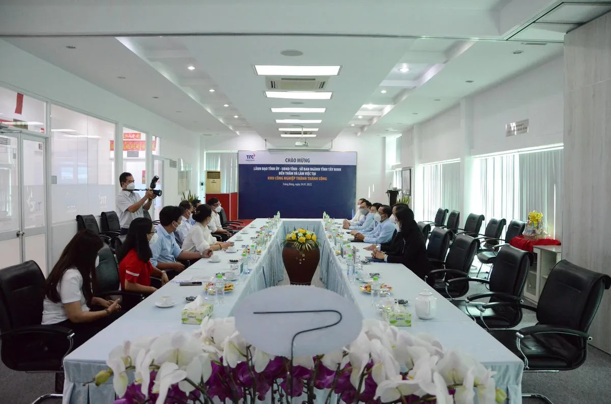 LÃNH ĐẠO TỈNH ỦY - UBND TỈNH - SỞ BAN NGÀNH TỈNH TÂY NINH ĐẾN THĂM VÀ LÀM VIỆC TẠI KHU CÔNG NGHIỆP THÀNH THÀNH CÔNG - Công Ty CP Khu Công Nghiệp Thành Thành Công (TTC IZ) LÃNH ĐẠO TỈNH ỦY - UBND TỈNH - SỞ BAN NGÀNH TỈNH TÂY NINH ĐẾN THĂM VÀ LÀM VIỆC TẠI KHU CÔNG NGHIỆP THÀNH THÀNH CÔNG - Công Ty CP Khu Công Nghiệp Thành Thành Công (TTC IZ)