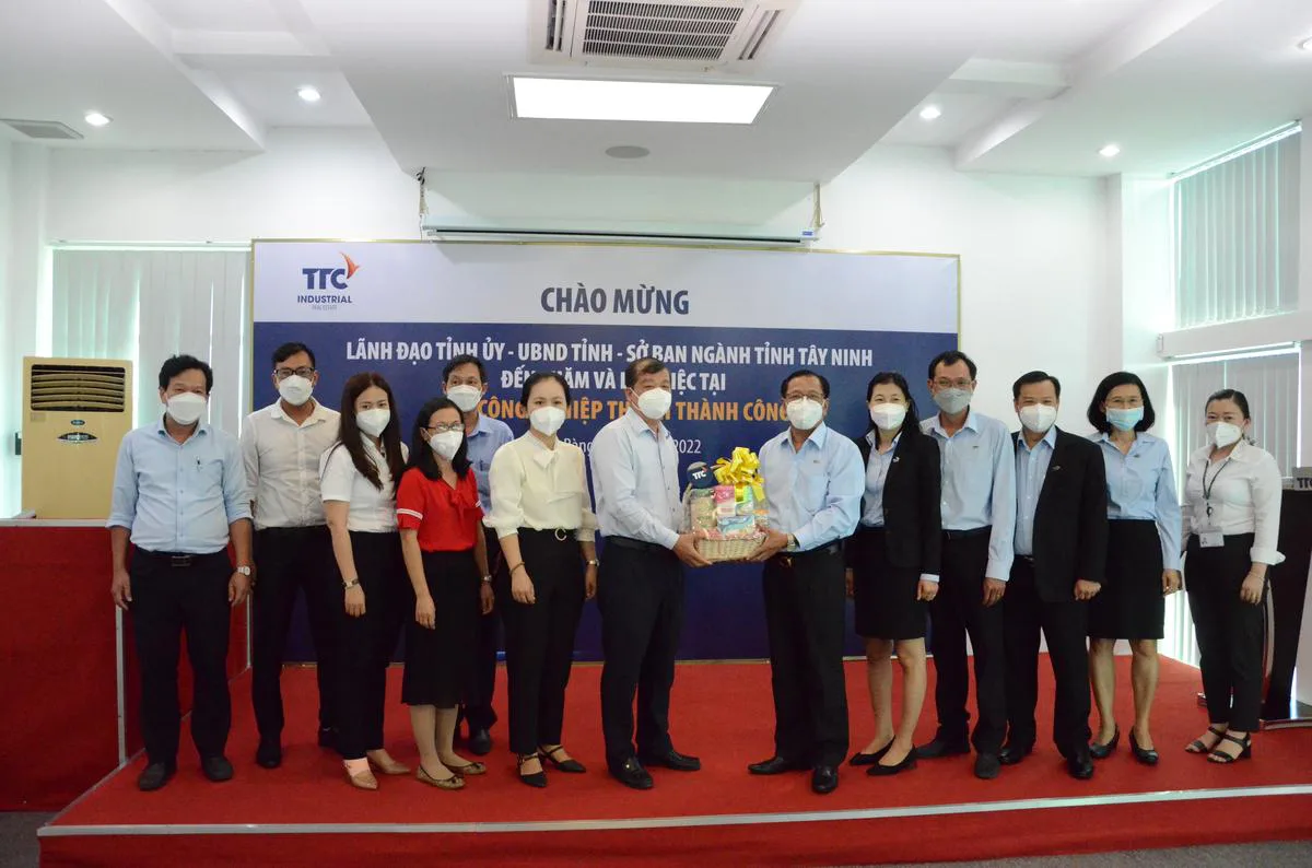 LÃNH ĐẠO TỈNH ỦY - UBND TỈNH - SỞ BAN NGÀNH TỈNH TÂY NINH ĐẾN THĂM VÀ LÀM VIỆC TẠI KHU CÔNG NGHIỆP THÀNH THÀNH CÔNG - Công Ty CP Khu Công Nghiệp Thành Thành Công (TTC IZ) LÃNH ĐẠO TỈNH ỦY - UBND TỈNH - SỞ BAN NGÀNH TỈNH TÂY NINH ĐẾN THĂM VÀ LÀM VIỆC TẠI KHU CÔNG NGHIỆP THÀNH THÀNH CÔNG - Công Ty CP Khu Công Nghiệp Thành Thành Công (TTC IZ)