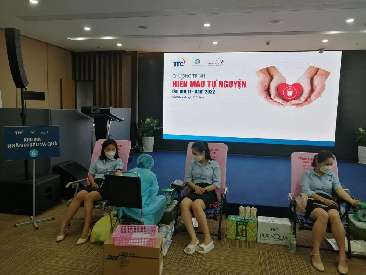 Tổng Công ty Bất động sản Công nghiệp Thành Thành Công đã phối hợp với Công ty Cổ phần Đầu tư (TTCI) tổ chức chương trình Hiến máu tự nguyện “Niềm vui từ lòng nhân ái” lần thứ 11 – năm 2022.