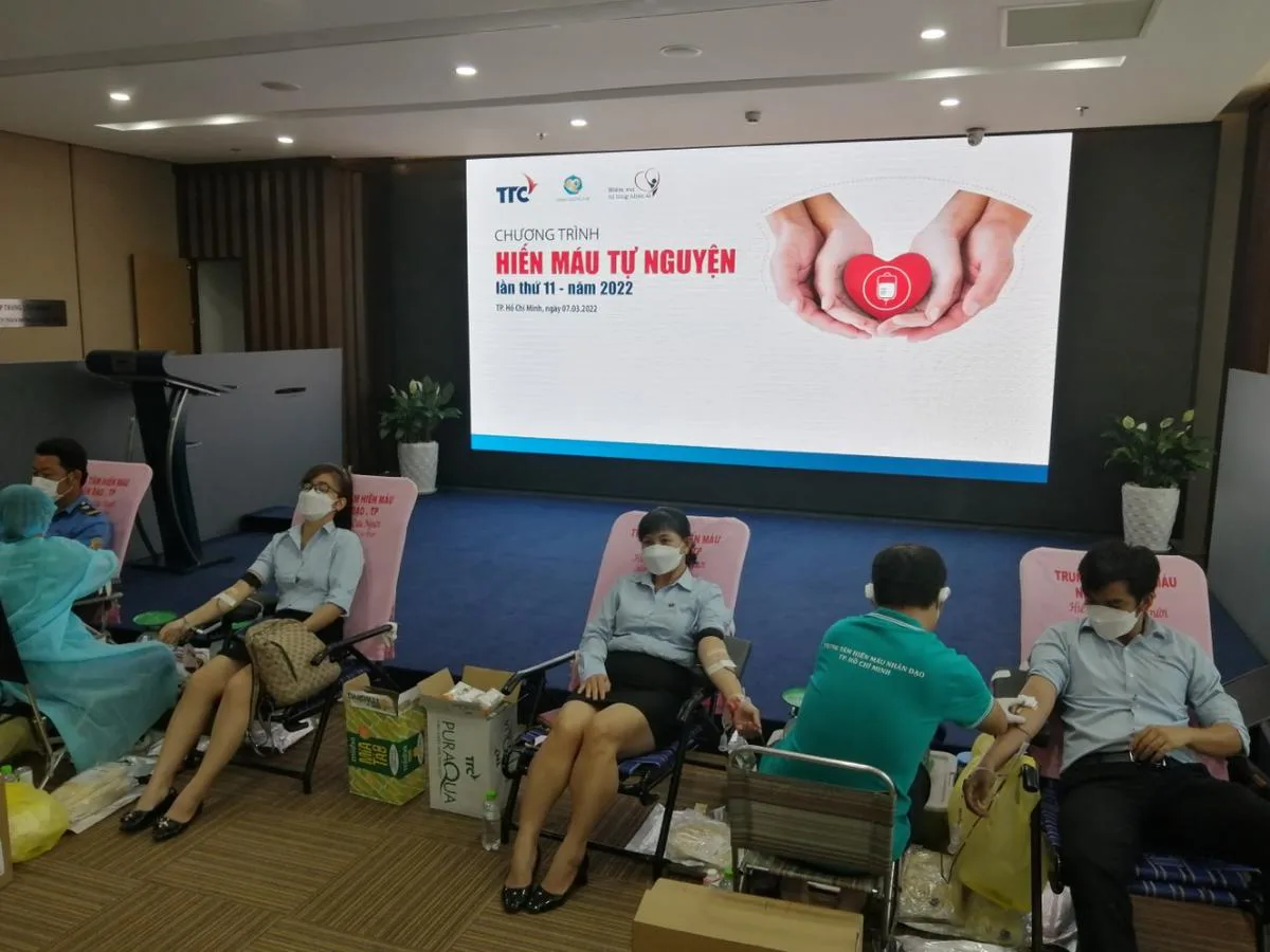 Tổng Công ty Bất động sản Công nghiệp Thành Thành Công đã phối hợp với Công ty Cổ phần Đầu tư (TTCI) tổ chức chương trình Hiến máu tự nguyện “Niềm vui từ lòng nhân ái” lần thứ 11 – năm 2022. - Công Ty CP Khu Công Nghiệp Thành Thành Công (TTC IZ)