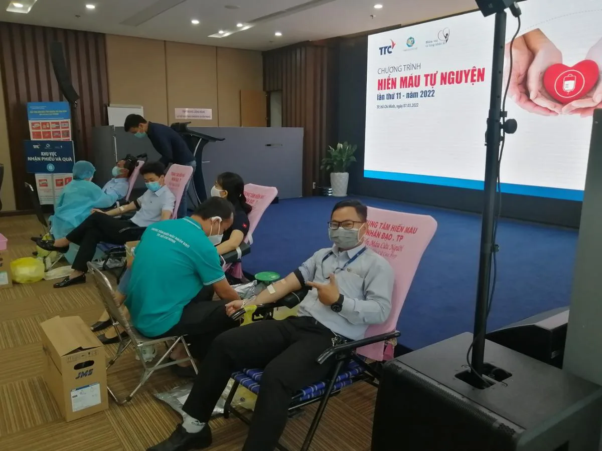 Tổng Công ty Bất động sản Công nghiệp Thành Thành Công đã phối hợp với Công ty Cổ phần Đầu tư (TTCI) tổ chức chương trình Hiến máu tự nguyện “Niềm vui từ lòng nhân ái” lần thứ 11 – năm 2022. - Công Ty CP Khu Công Nghiệp Thành Thành Công (TTC IZ)
