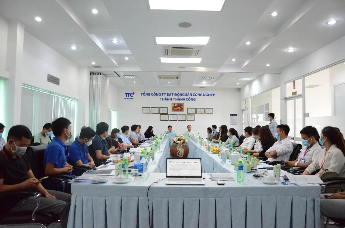 Hội thảo với chủ đề “TĂNG CƯỜNG NĂNG LỰC QUẢN LÝ MÔI TRƯỜNG VÀ CHUYỂN ĐỔI XANH TẠI KHU CÔNG NGHIỆP THÀNH THÀNH CÔNG - TỈNH TÂY NINH” - Công Ty CP Khu Công Nghiệp Thành Thành Công (TTC IZ) Hội thảo với chủ đề “TĂNG CƯỜNG NĂNG LỰC QUẢN LÝ MÔI TRƯỜNG VÀ CHUYỂN ĐỔI XANH TẠI KHU CÔNG NGHIỆP THÀNH THÀNH CÔNG - TỈNH TÂY NINH” - Công Ty CP Khu Công Nghiệp Thành Thành Công (TTC IZ)