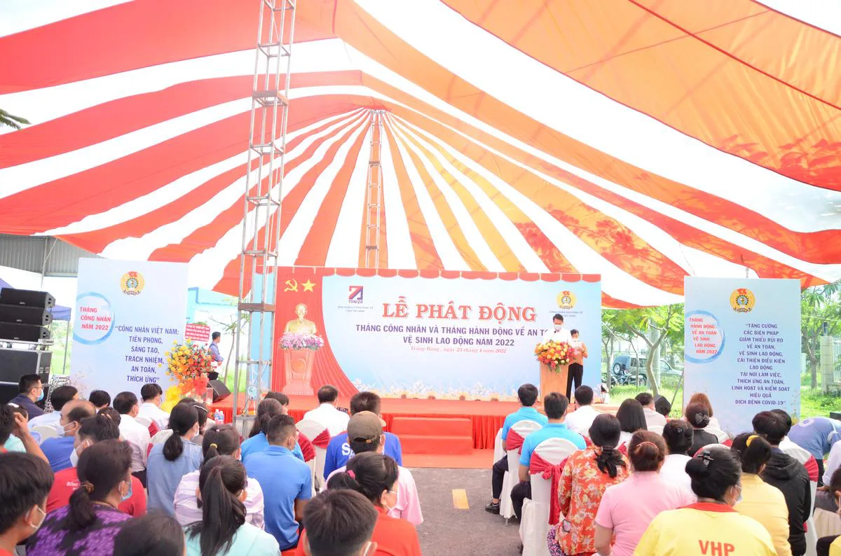 Tổng Công ty Bất động sản Công nghiệp Thành Thành Công đã tham gia giải Việt dã hưởng ứng Tháng Công nhân năm 2022 do Ban thường vụ Công đoàn Khu kinh tế tổ chức.