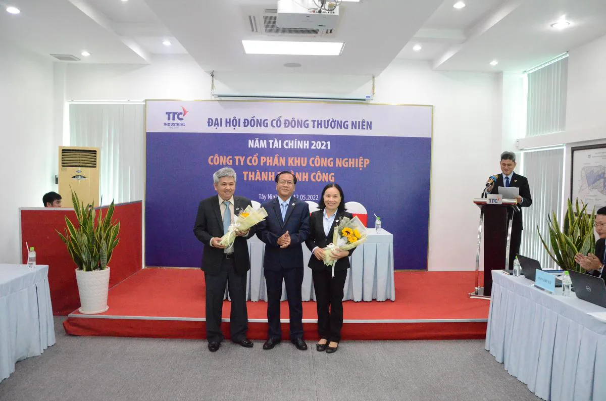 CÔNG TY CỔ PHẦN KHU CÔNG NGHIỆP THÀNH THÀNH CÔNG TỔ CHỨC ĐẠI HỘI CỔ ĐÔNG THƯỜNG NIÊN NĂM TÀI CHÍNH 2021 - Công Ty CP Khu Công Nghiệp Thành Thành Công (TTC IZ)