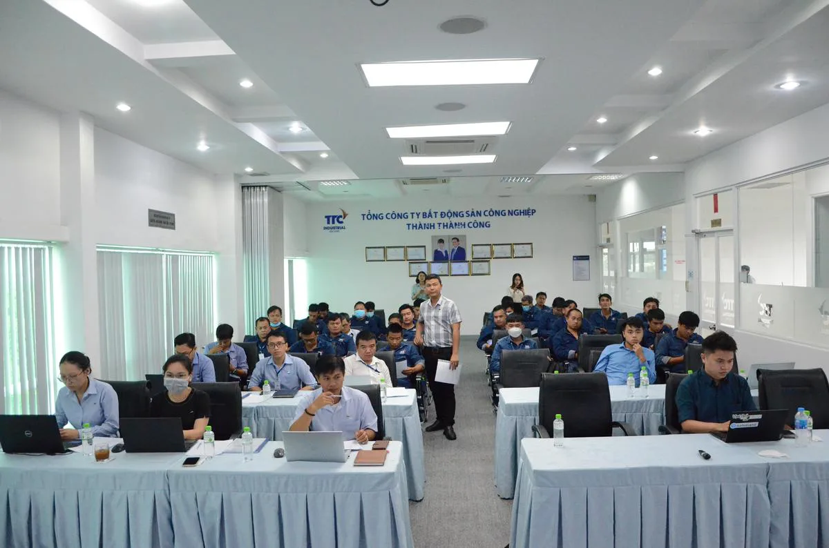 Tổng Công ty Bất động sản Công nghiệp Thành Thành Công phối hợp với Công ty Cổ phần iLotusLand Việt Nam tổ chức buổi đào tạo hướng dẫn sử dụng phần mềm Giám sát và Quản lý Dữ liệu quan trắc môi trường - Công Ty CP Khu Công Nghiệp Thành Thành Công (TTC IZ) Tổng Công ty Bất động sản Công nghiệp Thành Thành Công phối hợp với Công ty Cổ phần iLotusLand Việt Nam tổ chức buổi đào tạo hướng dẫn sử dụng phần mềm Giám sát và Quản lý Dữ liệu quan trắc môi trường - Công Ty CP Khu Công Nghiệp Thành Thành Công (TTC IZ)
