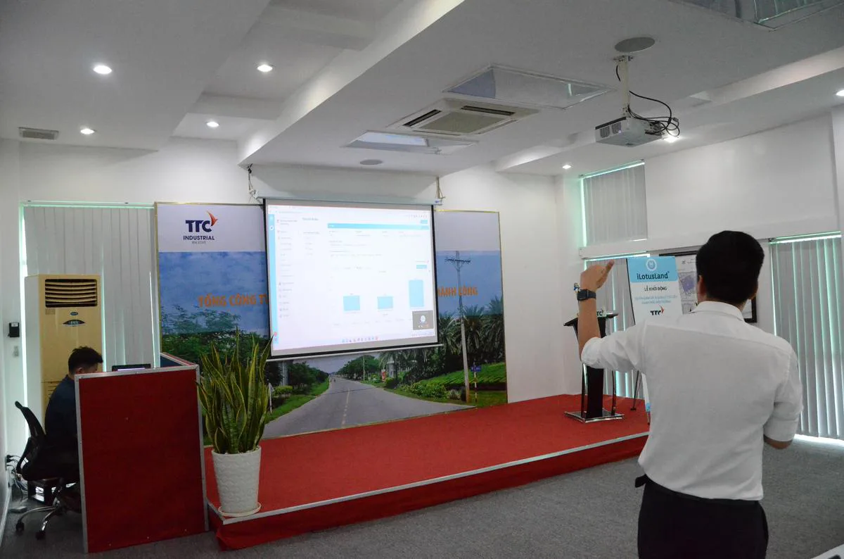 Tổng Công ty Bất động sản Công nghiệp Thành Thành Công phối hợp với Công ty Cổ phần iLotusLand Việt Nam tổ chức buổi đào tạo hướng dẫn sử dụng phần mềm Giám sát và Quản lý Dữ liệu quan trắc môi trường - Công Ty CP Khu Công Nghiệp Thành Thành Công (TTC IZ) Tổng Công ty Bất động sản Công nghiệp Thành Thành Công phối hợp với Công ty Cổ phần iLotusLand Việt Nam tổ chức buổi đào tạo hướng dẫn sử dụng phần mềm Giám sát và Quản lý Dữ liệu quan trắc môi trường - Công Ty CP Khu Công Nghiệp Thành Thành Công (TTC IZ)