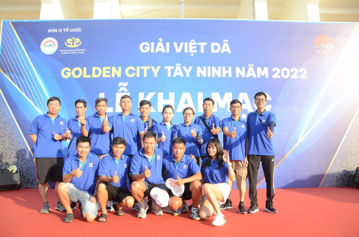Tổng Công ty Bất động sản Công nghiệp Thành Thành Công tham gia Giải Việt dã Golden City Tây Ninh năm 2022.