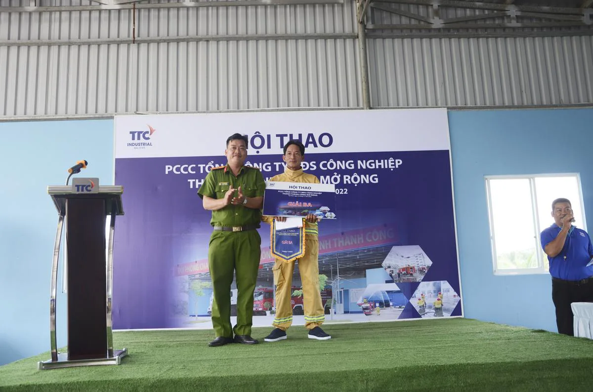 Hội thao “PCCC Tổng Công ty BĐS Công nghiệp Thành Thành Công mở rộng năm 2022” - Công Ty CP Khu Công Nghiệp Thành Thành Công (TTC IZ) Hội thao “PCCC Tổng Công ty BĐS Công nghiệp Thành Thành Công mở rộng năm 2022” - Công Ty CP Khu Công Nghiệp Thành Thành Công (TTC IZ)