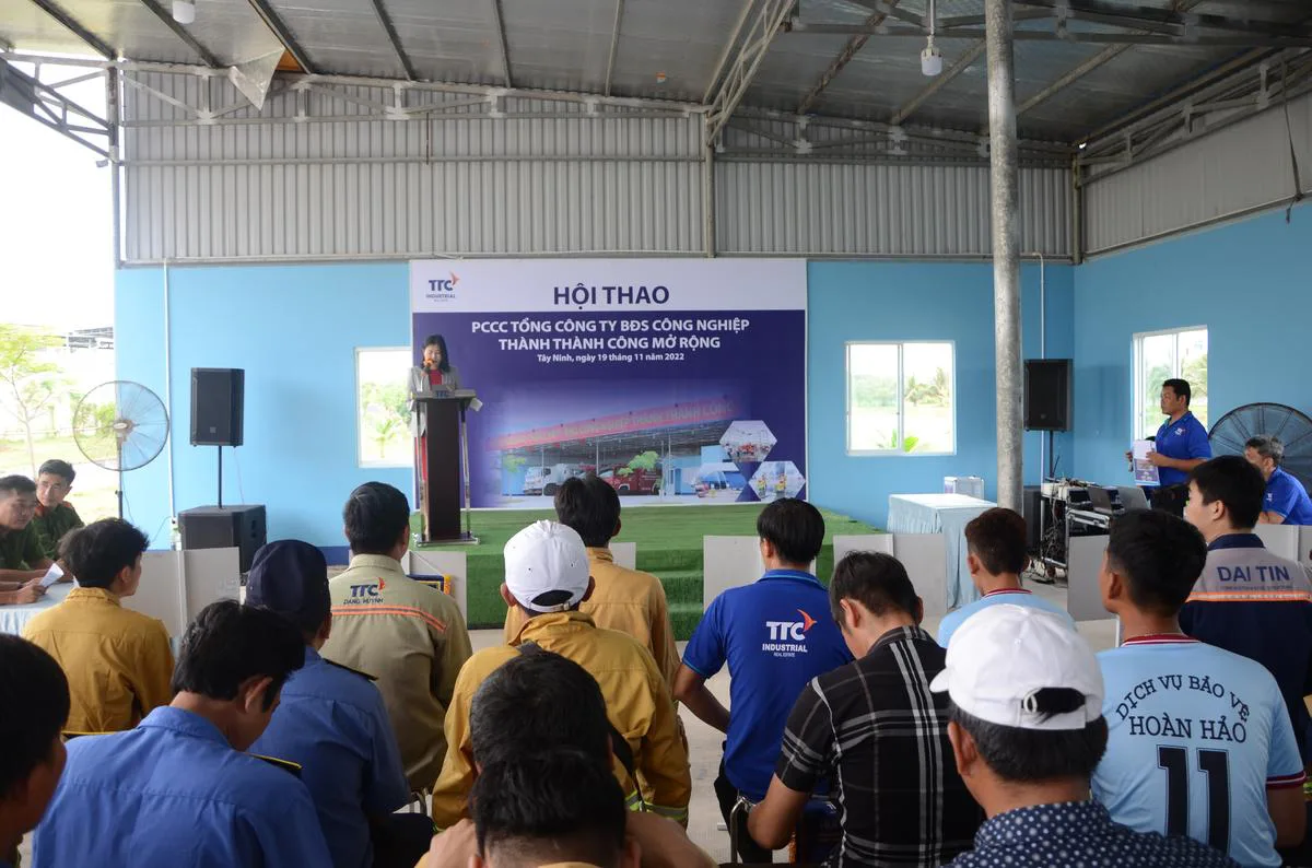 Hội thao “PCCC Tổng Công ty BĐS Công nghiệp Thành Thành Công mở rộng năm 2022” - Công Ty CP Khu Công Nghiệp Thành Thành Công (TTC IZ) Hội thao “PCCC Tổng Công ty BĐS Công nghiệp Thành Thành Công mở rộng năm 2022” - Công Ty CP Khu Công Nghiệp Thành Thành Công (TTC IZ)