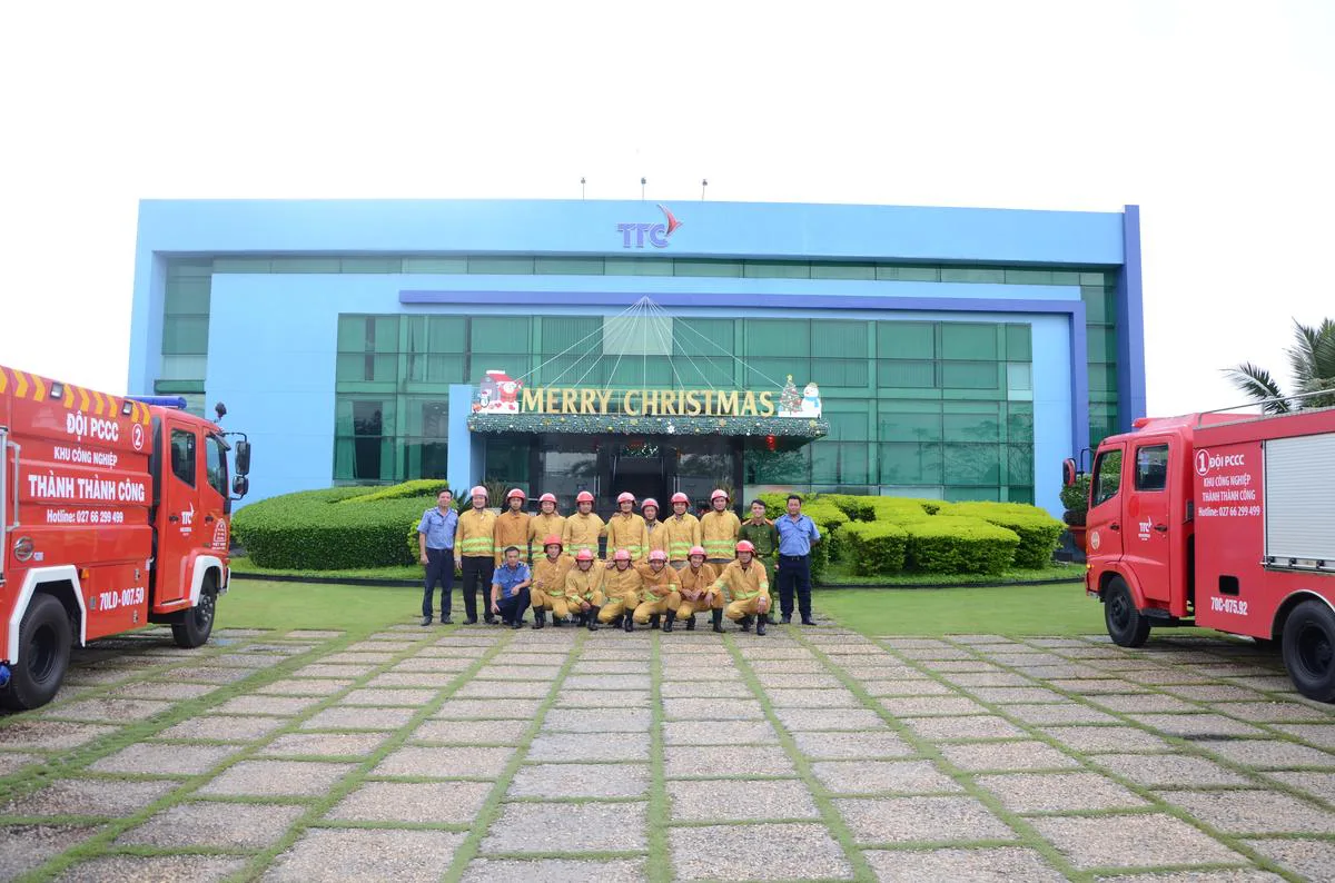 Tổ chức tuyên truyền diễn tập phòng cháy chữa cháy và cứu nạn cứu hộ tại trụ sở Tổng Công ty BĐS Công nghiệp Thành Thành Công