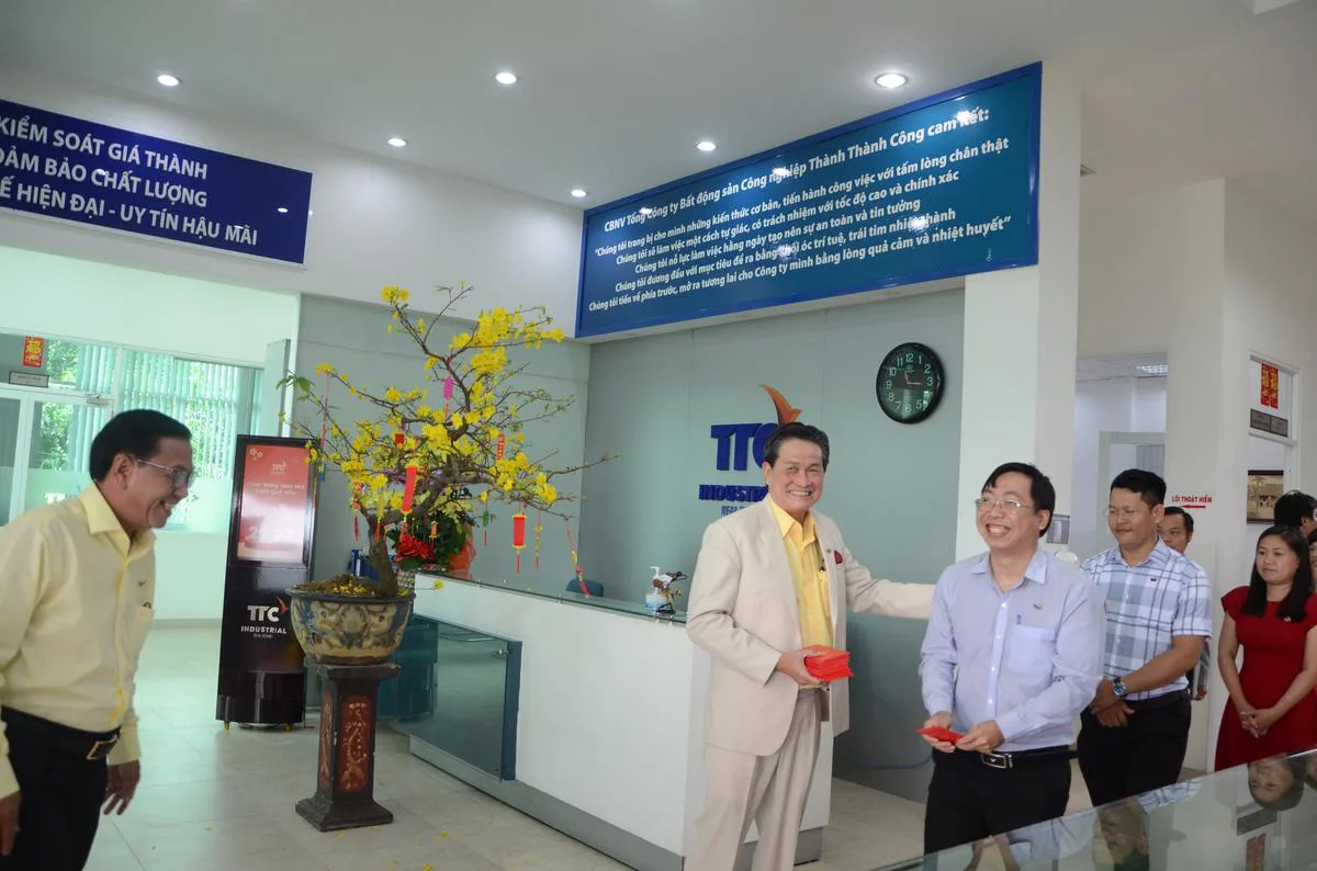 Mừng Tân niên - Xuân Quý Mão 2023 - Công Ty CP Khu Công Nghiệp Thành Thành Công (TTC IZ)