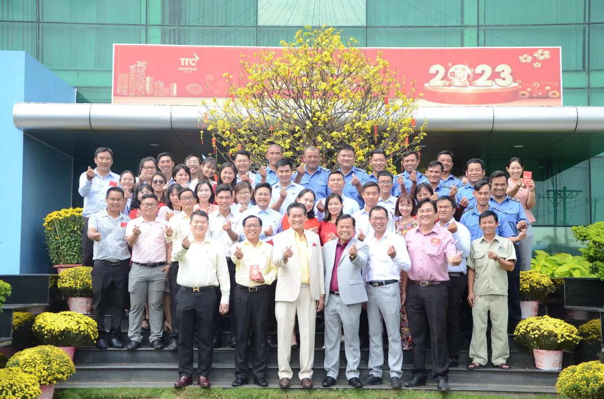 Mừng Tân niên - Xuân Quý Mão 2023 - Công Ty CP Khu Công Nghiệp Thành Thành Công (TTC IZ)