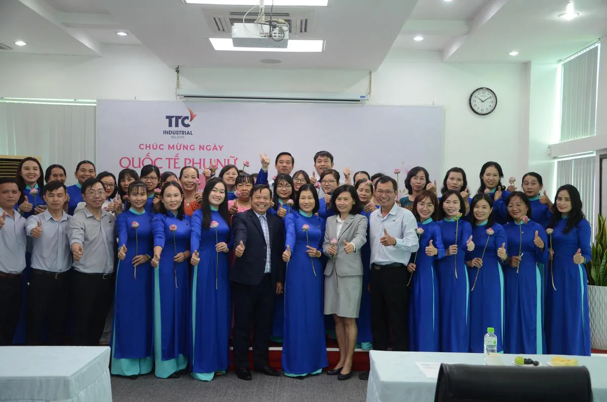 TỔNG CÔNG TY BĐS CÔNG NGHIỆP THÀNH THÀNH CÔNG CHÚC MỪNG NGÀY QUỐC TẾ PHỤ NỮ 08 - 3 - Công Ty CP Khu Công Nghiệp Thành Thành Công (TTC IZ) TỔNG CÔNG TY BĐS CÔNG NGHIỆP THÀNH THÀNH CÔNG CHÚC MỪNG NGÀY QUỐC TẾ PHỤ NỮ 08 - 3 - Công Ty CP Khu Công Nghiệp Thành Thành Công (TTC IZ)