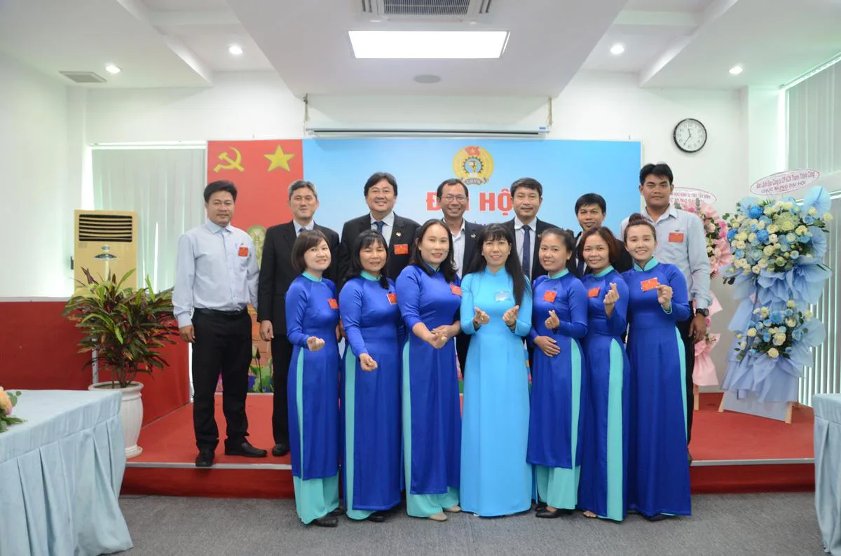 Đại hội Công đoàn cơ sở Công ty Cổ phần Khu Công nghiệp Thành Thành Công lần III, nhiệm kỳ 2023 - 2028 - Công Ty CP Khu Công Nghiệp Thành Thành Công (TTC IZ)