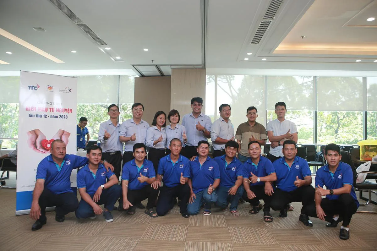 TCT BĐS Công nghiệp Thành Thành Công đã tham gia chương trình hiến máu tự nguyện “Niềm vui từ lòng nhân ái” lần thứ 12 năm 2023