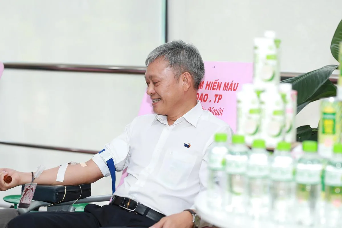 TCT BĐS Công nghiệp Thành Thành Công đã tham gia chương trình hiến máu tự nguyện "Niềm vui từ lòng nhân ái" lần thứ 12 năm 2023 - Công Ty CP Khu Công Nghiệp Thành Thành Công (TTC IZ)