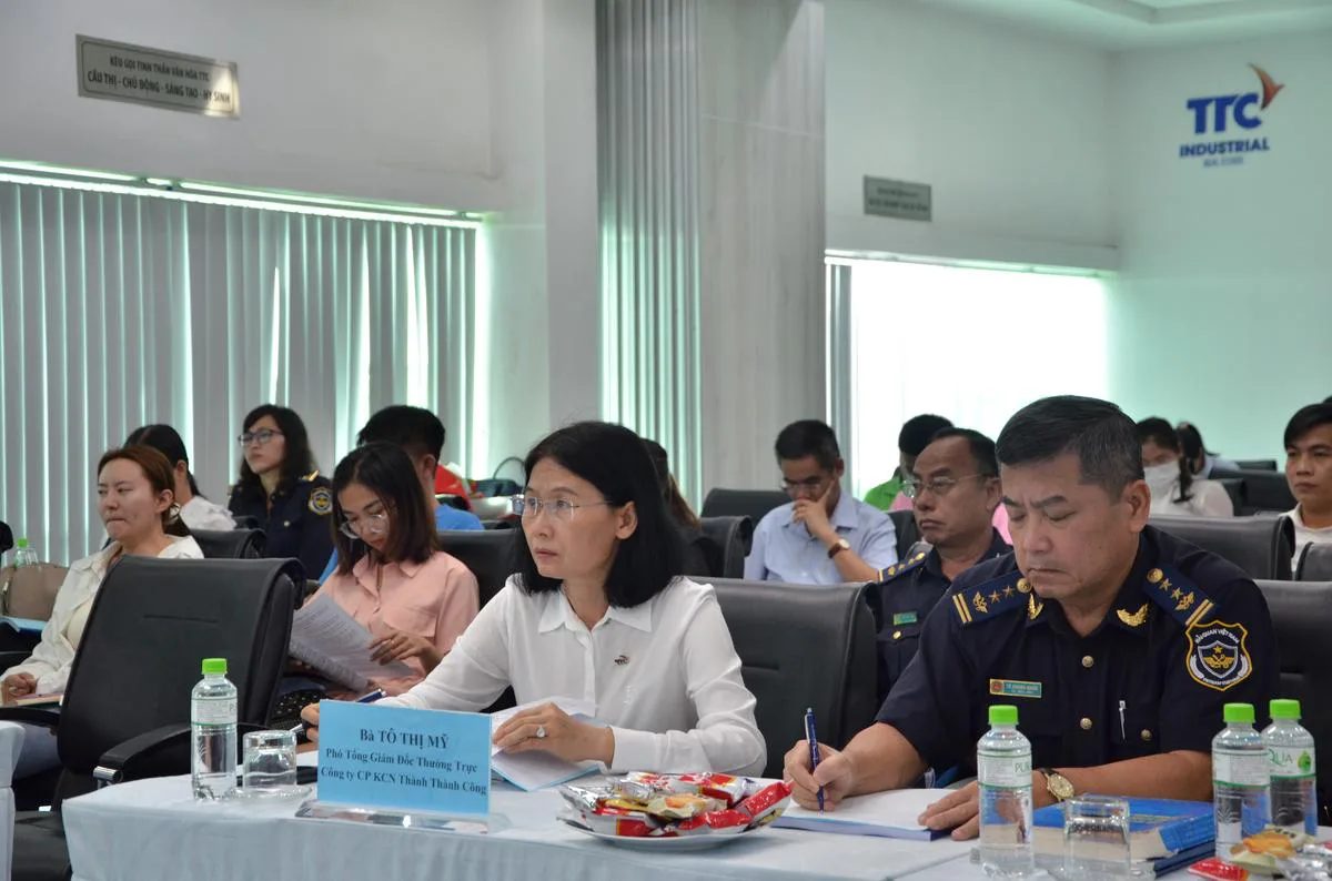 HỘI NGHỊ ĐỐI THOẠI DOANH NGHIỆP LẦN 02 NĂM 2023 TẠI TTC INDUSTRIAL ZONE - Công Ty CP Khu Công Nghiệp Thành Thành Công (TTC IZ) HỘI NGHỊ ĐỐI THOẠI DOANH NGHIỆP LẦN 02 NĂM 2023 TẠI TTC INDUSTRIAL ZONE - Công Ty CP Khu Công Nghiệp Thành Thành Công (TTC IZ)