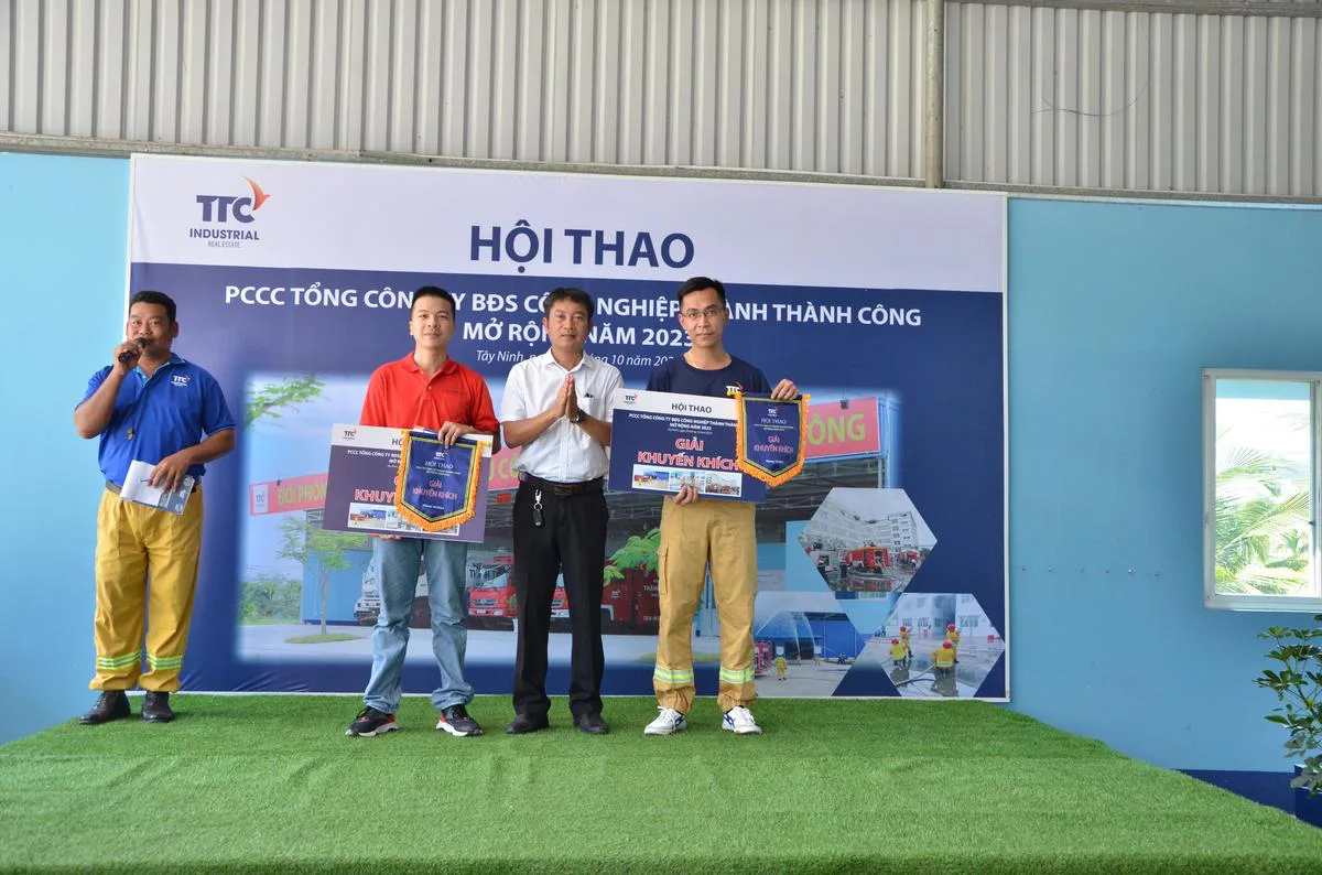 HỘI THAO PCCC TCT BĐS CÔNG NGHIỆP THÀNH THÀNH CÔNG MỞ RỘNG NĂM 2023 - Công Ty CP Khu Công Nghiệp Thành Thành Công (TTC IZ) HỘI THAO PCCC TCT BĐS CÔNG NGHIỆP THÀNH THÀNH CÔNG MỞ RỘNG NĂM 2023 - Công Ty CP Khu Công Nghiệp Thành Thành Công (TTC IZ)