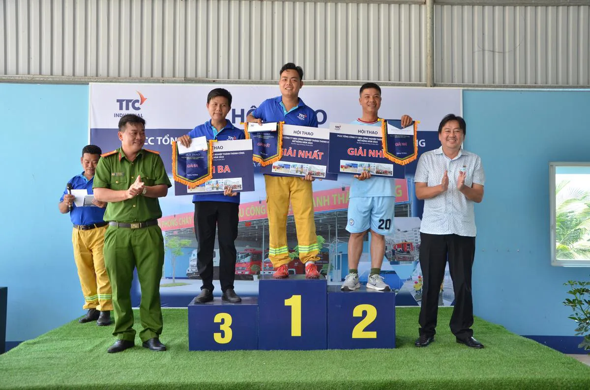 HỘI THAO PCCC TCT BĐS CÔNG NGHIỆP THÀNH THÀNH CÔNG MỞ RỘNG NĂM 2023 - Công Ty CP Khu Công Nghiệp Thành Thành Công (TTC IZ) HỘI THAO PCCC TCT BĐS CÔNG NGHIỆP THÀNH THÀNH CÔNG MỞ RỘNG NĂM 2023 - Công Ty CP Khu Công Nghiệp Thành Thành Công (TTC IZ)