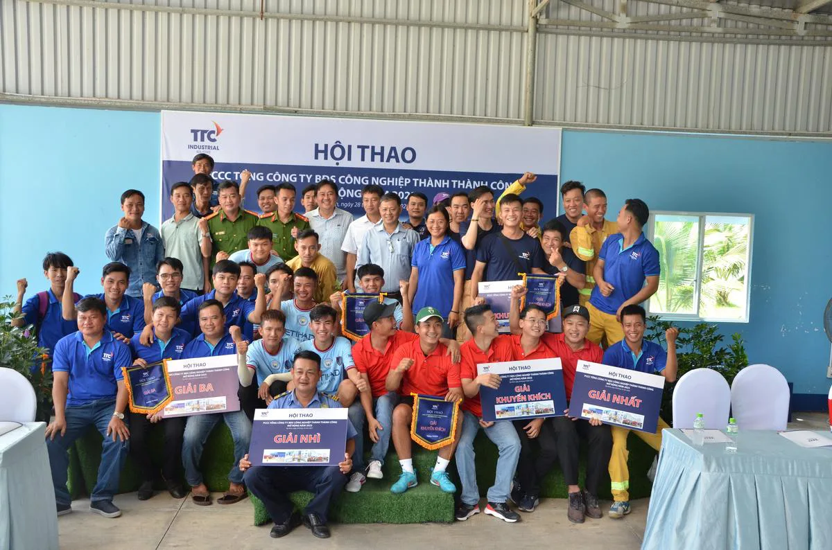 HỘI THAO PCCC TCT BĐS CÔNG NGHIỆP THÀNH THÀNH CÔNG MỞ RỘNG NĂM 2023 - Công Ty CP Khu Công Nghiệp Thành Thành Công (TTC IZ) HỘI THAO PCCC TCT BĐS CÔNG NGHIỆP THÀNH THÀNH CÔNG MỞ RỘNG NĂM 2023 - Công Ty CP Khu Công Nghiệp Thành Thành Công (TTC IZ)