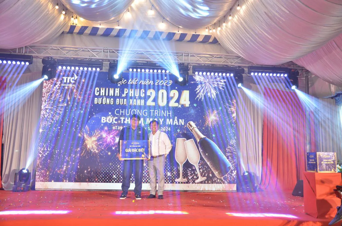 TTC IR TỔ CHỨC TIỆC TẤT NIÊN 2023 – MỪNG XUÂN GIÁP THÌN 2024 - Công Ty CP Khu Công Nghiệp Thành Thành Công (TTC IZ) TTC IR TỔ CHỨC TIỆC TẤT NIÊN 2023 – MỪNG XUÂN GIÁP THÌN 2024 - Công Ty CP Khu Công Nghiệp Thành Thành Công (TTC IZ)