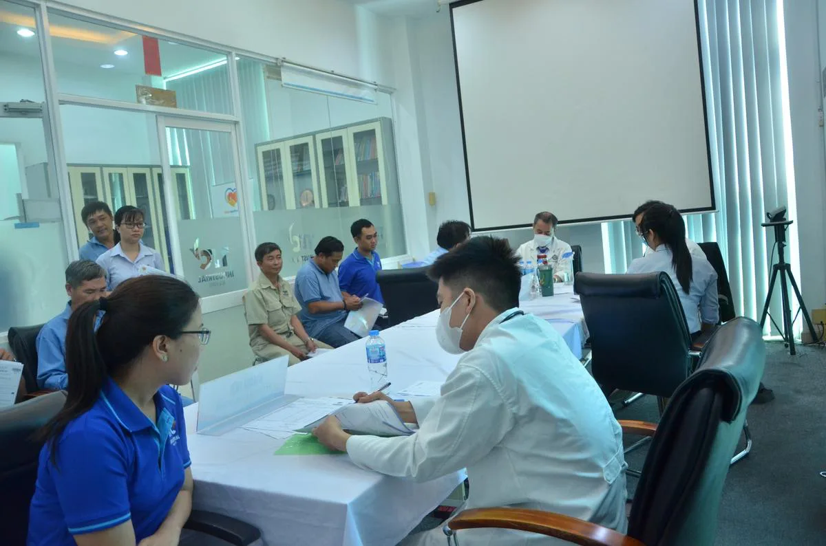 TTC IZ TỔ CHỨC KHÁM SỨC KHỎE ĐỊNH KỲ CHO HƠN 200 CBNV - Công Ty CP Khu Công Nghiệp Thành Thành Công (TTC IZ)