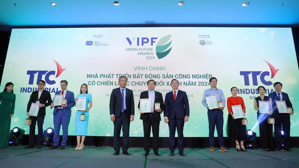 TTC IZ – Nhà phát triển Bất động sản Công nghiệp có chiến lược chuyển đổi xanh