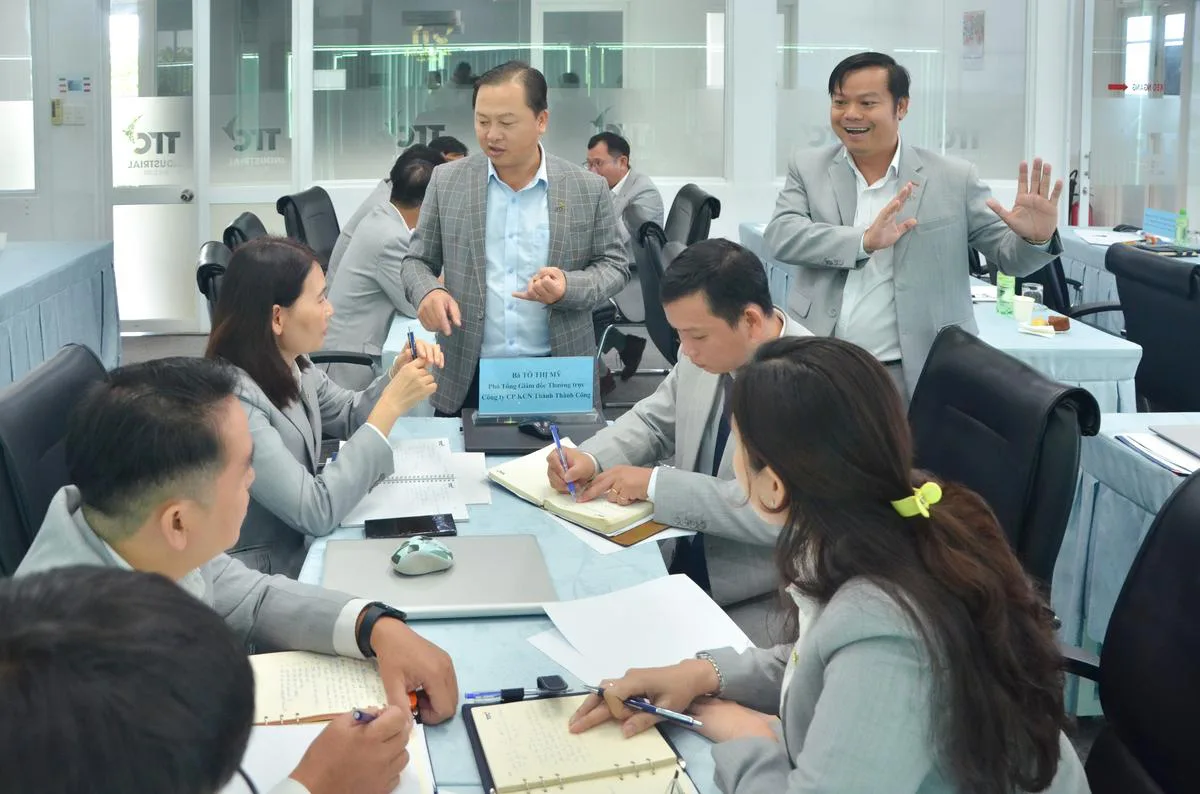 TTC IZ TỔ CHỨC WORKSHOP “ĐỊNH HƯỚNG KẾ HOẠCH HOẠT ĐỘNG NĂM 2025 VÀ TẦM NHÌN CHIẾN LƯỢC 2026-2030 CỦA CÔNG TY CỔ PHẦN KCN THÀNH THÀNH CÔNG” - Công Ty CP Khu Công Nghiệp Thành Thành Công (TTC IZ) TTC IZ TỔ CHỨC WORKSHOP “ĐỊNH HƯỚNG KẾ HOẠCH HOẠT ĐỘNG NĂM 2025 VÀ TẦM NHÌN CHIẾN LƯỢC 2026-2030 CỦA CÔNG TY CỔ PHẦN KCN THÀNH THÀNH CÔNG” - Công Ty CP Khu Công Nghiệp Thành Thành Công (TTC IZ)