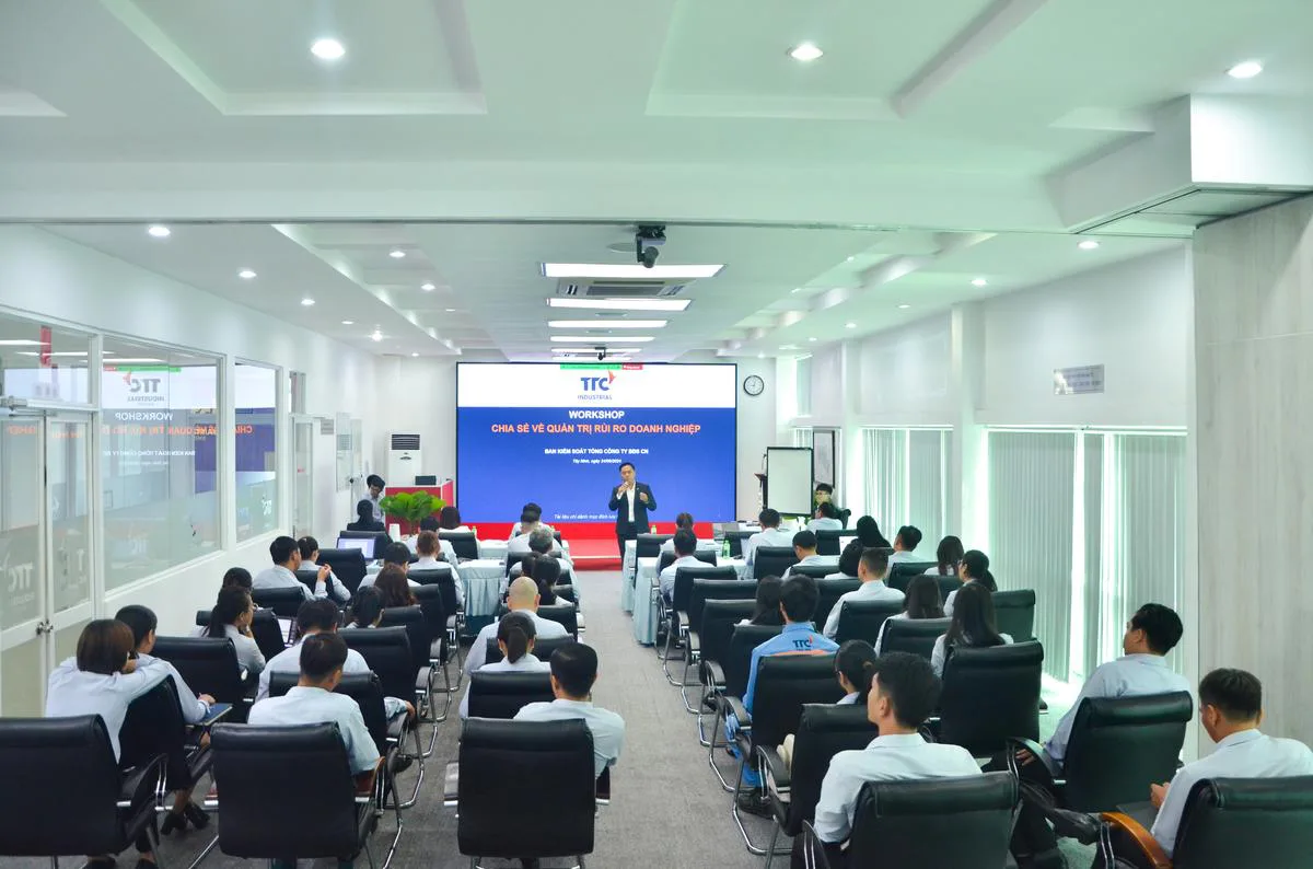 TỔNG CÔNG TY BẤT ĐỘNG SẢN CÔNG NGHIỆP THÀNH THÀNH CÔNG (TTC IR) TỔ CHỨC WORKSHOP “QUẢN TRỊ RỦI RO”