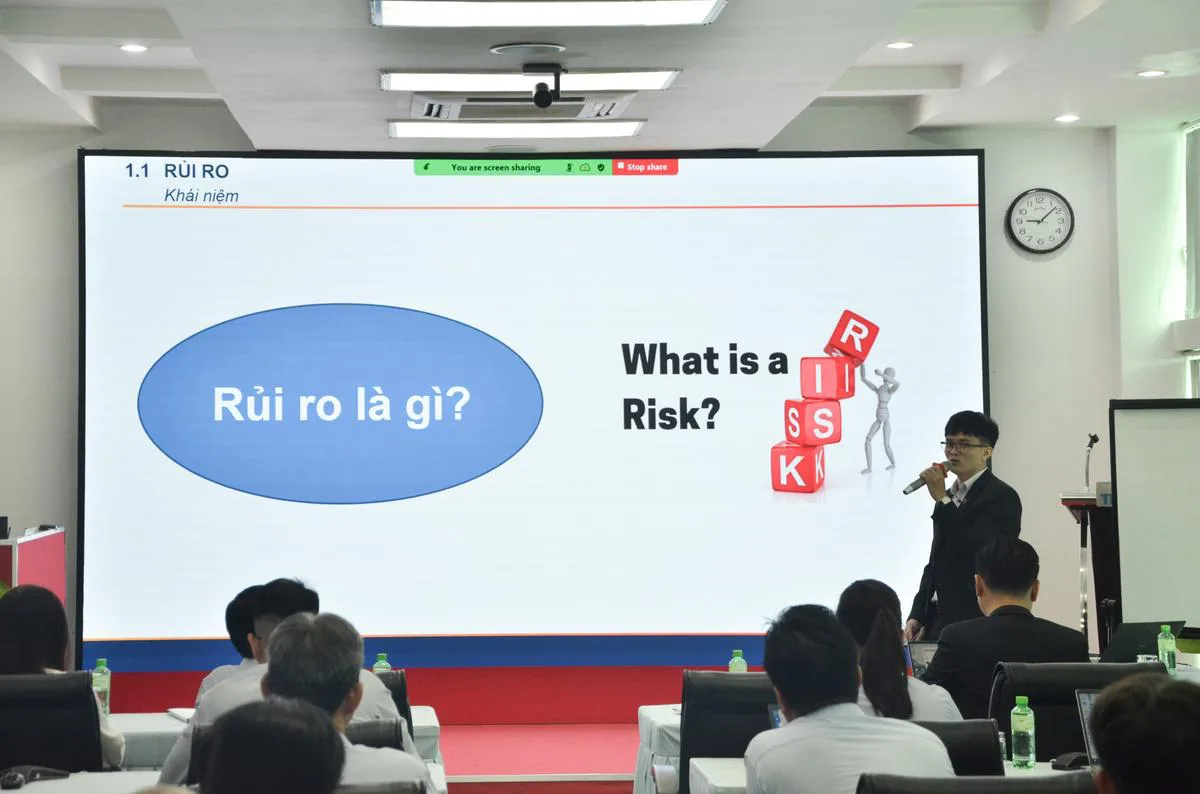 TỔNG CÔNG TY BẤT ĐỘNG SẢN CÔNG NGHIỆP THÀNH THÀNH CÔNG (TTC IR) TỔ CHỨC WORKSHOP “QUẢN TRỊ RỦI RO” - Công Ty CP Khu Công Nghiệp Thành Thành Công (TTC IZ)