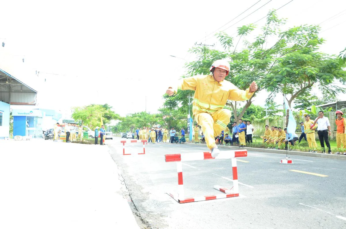 HỘI THAO PHÒNG CHÁY CHỮA CHÁY (PCCC) TỔNG CÔNG TY BẤT ĐỘNG SẢN CÔNG NGHIỆP THÀNH THÀNH CÔNG MỞ RỘNG NĂM 2024