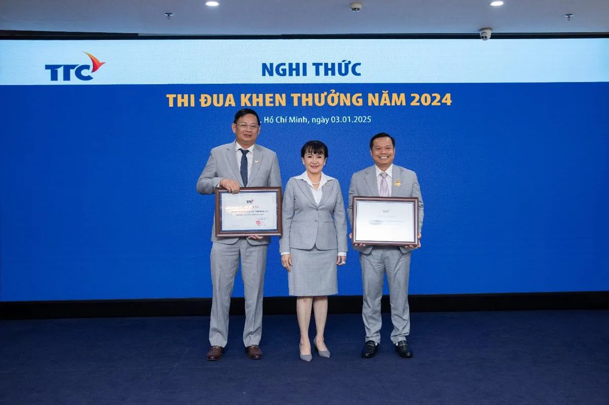 TTC IZ ghi dấu ấn tại hội nghị Tổng Kết Năm 2024 Tập Đoàn TTC