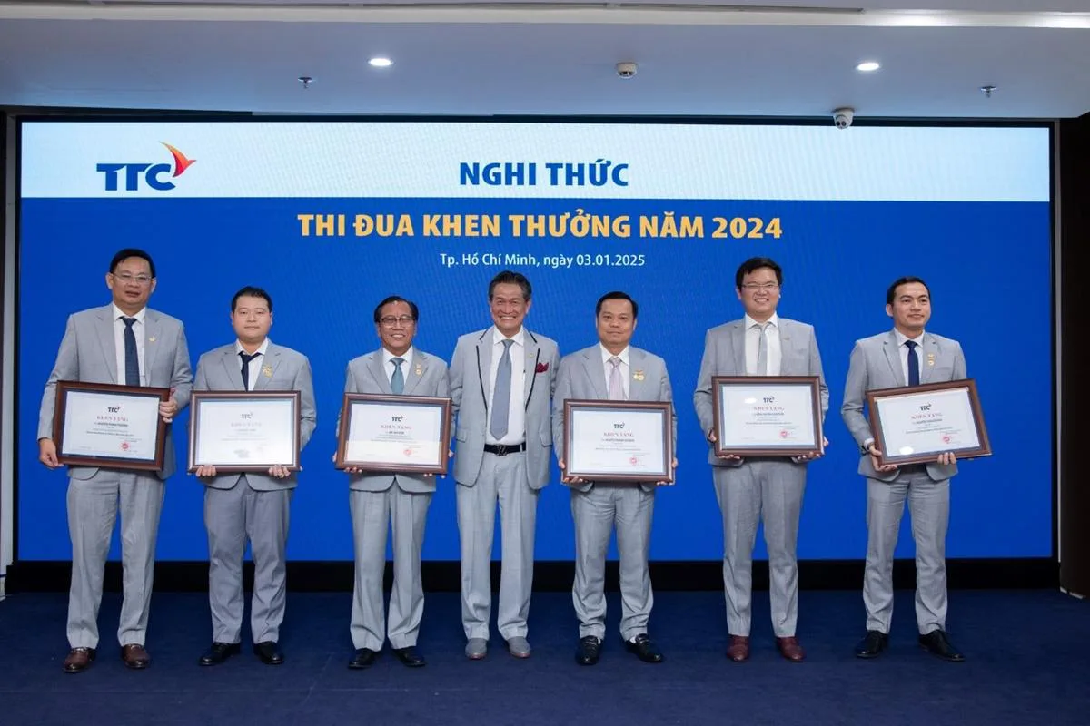 TTC IZ ghi dấu ấn tại hội nghị Tổng Kết Năm 2024 Tập Đoàn TTC - Công Ty CP Khu Công Nghiệp Thành Thành Công (TTC IZ) TTC IZ ghi dấu ấn tại hội nghị Tổng Kết Năm 2024 Tập Đoàn TTC - Công Ty CP Khu Công Nghiệp Thành Thành Công (TTC IZ)