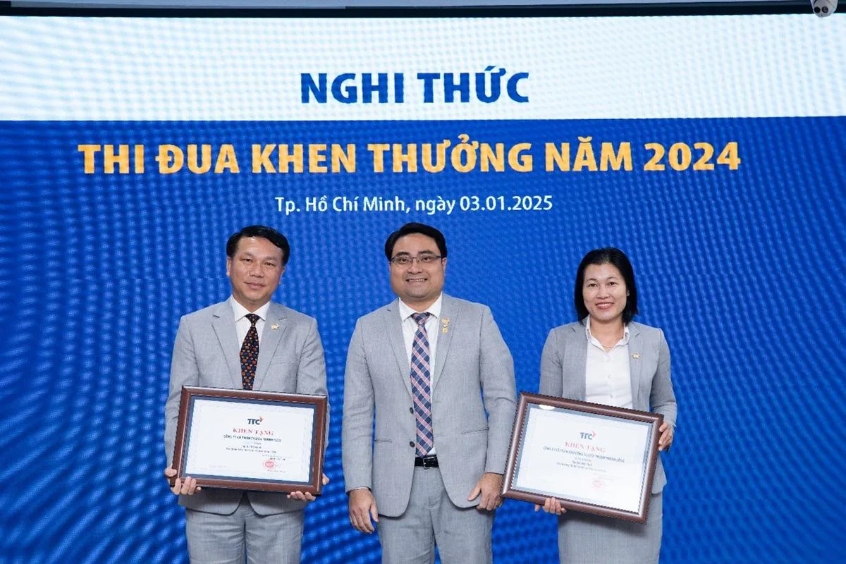 TTC IZ ghi dấu ấn tại hội nghị Tổng Kết Năm 2024 Tập Đoàn TTC - Công Ty CP Khu Công Nghiệp Thành Thành Công (TTC IZ) TTC IZ ghi dấu ấn tại hội nghị Tổng Kết Năm 2024 Tập Đoàn TTC - Công Ty CP Khu Công Nghiệp Thành Thành Công (TTC IZ)