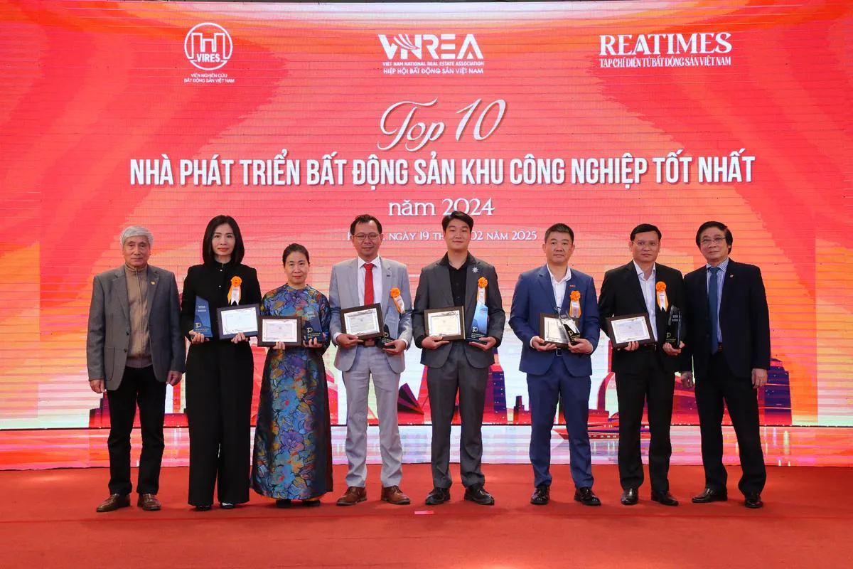 Khu công nghiệp Thành Thành Công được vinh danh “Top 10 Nhà phát triển bất động sản khu công nghiệp tốt nhất năm 2024” - Công Ty CP Khu Công Nghiệp Thành Thành Công (TTC IZ) Khu công nghiệp Thành Thành Công được vinh danh “Top 10 Nhà phát triển bất động sản khu công nghiệp tốt nhất năm 2024” - Công Ty CP Khu Công Nghiệp Thành Thành Công (TTC IZ)