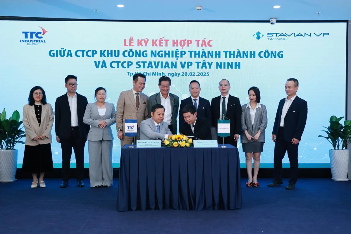 TTC IZ cho Stavian VP Tây Ninh thuê lại quyền sử dụng đất và thuê cơ sở hạ tầng với tổng diện tích là gần 83.000 m2
