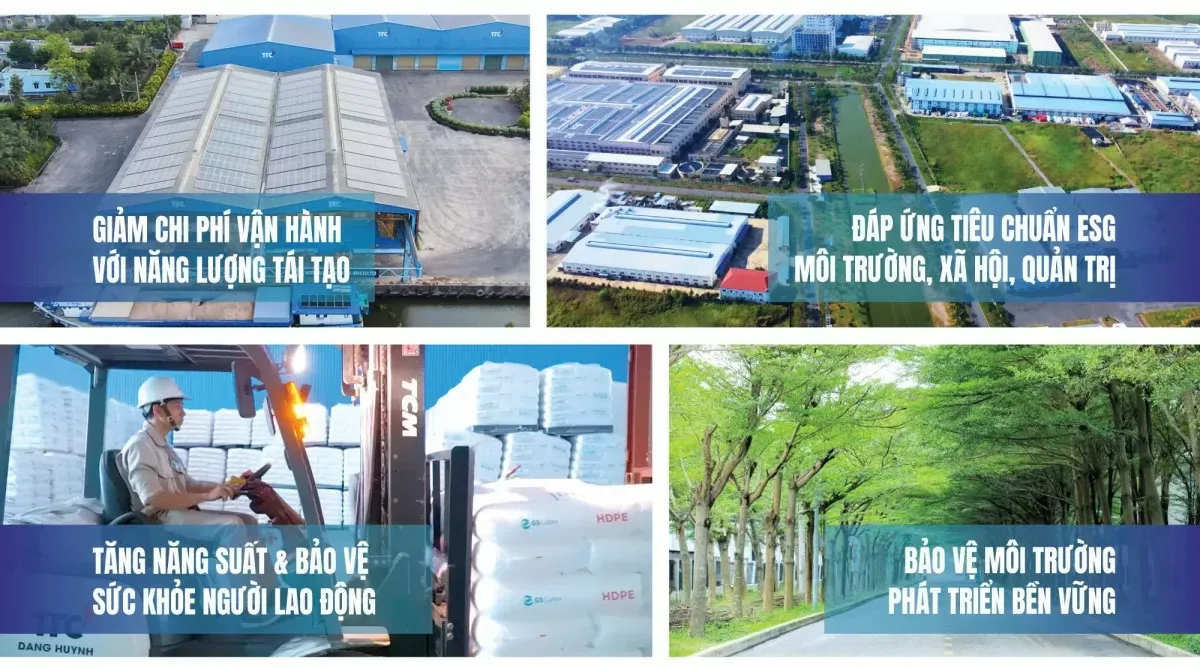 Kho xưởng “Xanh”: Nền tảng vững chắc cho doanh nghiệp Việt Nam - Công Ty CP Khu Công Nghiệp Thành Thành Công (TTC IZ) Kho xưởng “Xanh”: Nền tảng vững chắc cho doanh nghiệp Việt Nam - Công Ty CP Khu Công Nghiệp Thành Thành Công (TTC IZ)