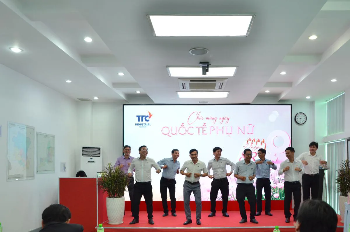 Công ty Cổ phần KCN Thành Thành Công (TTCIZ) đã diễn ra sự kiện chúc mừng ngày Quốc tế phụ nữ 8.3 - Công Ty CP Khu Công Nghiệp Thành Thành Công (TTC IZ) Công ty Cổ phần KCN Thành Thành Công (TTCIZ) đã diễn ra sự kiện chúc mừng ngày Quốc tế phụ nữ 8.3 - Công Ty CP Khu Công Nghiệp Thành Thành Công (TTC IZ)