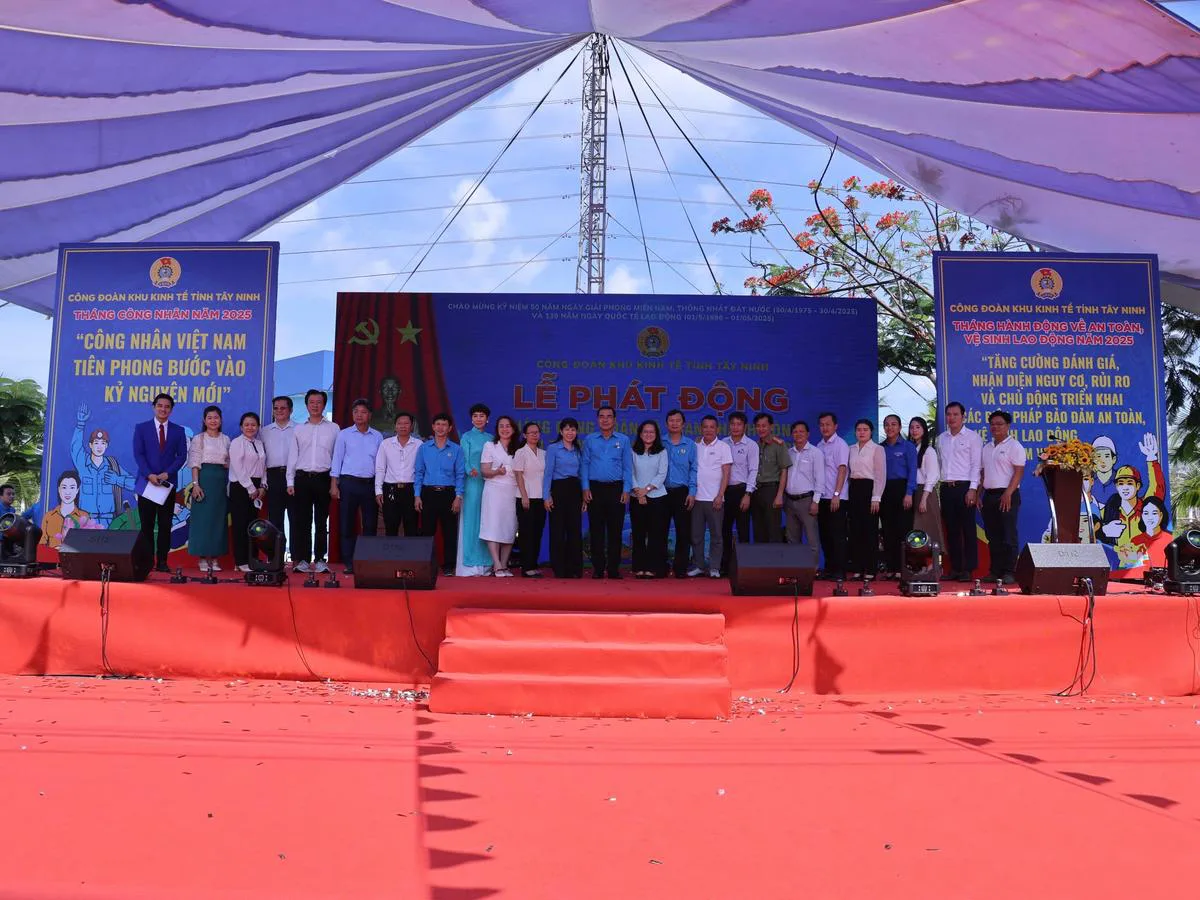TTC IZ đồng hành cùng Lễ phát động Tháng Công nhân và Tháng hành động về An toàn, Vệ sinh Lao động năm 2025