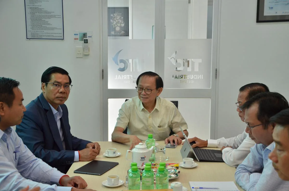 TTC IZ đón tiếp đoàn lãnh đạo tỉnh Svey Rieng – Vương quốc Campuchia