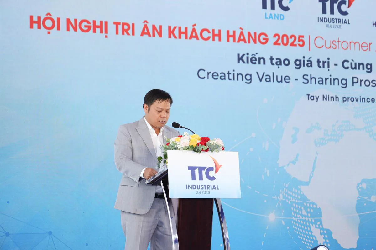 TTC IZ NÂNG TẦM VỊ THẾ QUA SỰ KIỆN TRI ÂN KHÁCH HÀNG 2025 - Công Ty CP Khu Công Nghiệp Thành Thành Công (TTC IZ) TTC IZ NÂNG TẦM VỊ THẾ QUA SỰ KIỆN TRI ÂN KHÁCH HÀNG 2025 - Công Ty CP Khu Công Nghiệp Thành Thành Công (TTC IZ)