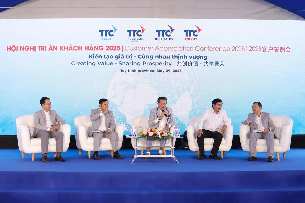 TTC IZ NÂNG TẦM VỊ THẾ QUA SỰ KIỆN TRI ÂN KHÁCH HÀNG 2025 - Công Ty CP Khu Công Nghiệp Thành Thành Công (TTC IZ) TTC IZ NÂNG TẦM VỊ THẾ QUA SỰ KIỆN TRI ÂN KHÁCH HÀNG 2025 - Công Ty CP Khu Công Nghiệp Thành Thành Công (TTC IZ)