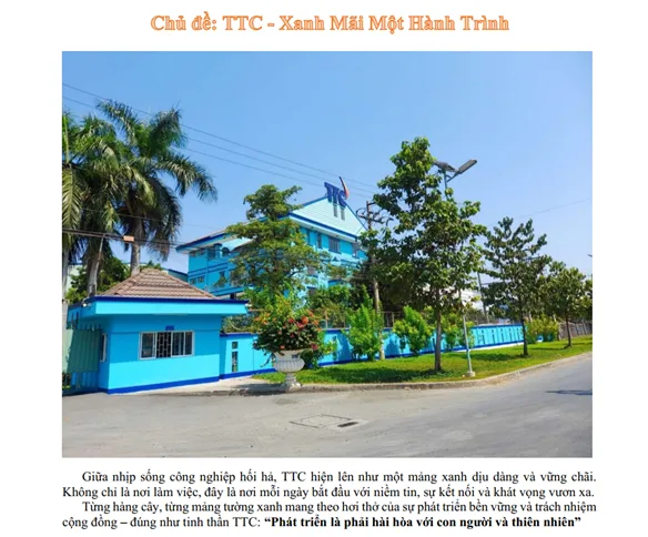 Ảnh đẹp BĐS Công nghiệp TTC 2025: Nơi văn hóa doanh nghiệp và niềm tự hào TTC IZ tỏa sáng - Công Ty CP Khu Công Nghiệp Thành Thành Công (TTC IZ)