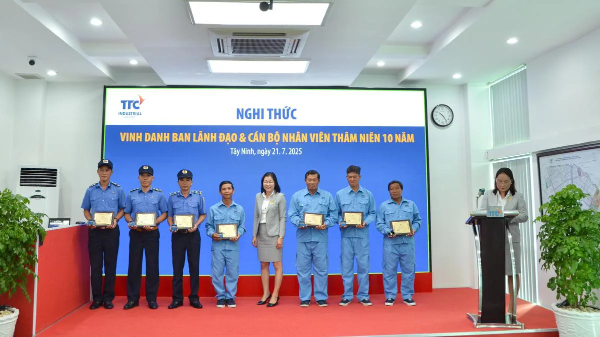TTC IZ SƠ KẾT 6 THÁNG ĐẦU NĂM 2025: ĐẶT TRỌNG TÂM VÀO CHIẾN LƯỢC KHU CÔNG NGHIỆP SINH THÁI - Công Ty CP Khu Công Nghiệp Thành Thành Công (TTC IZ) TTC IZ SƠ KẾT 6 THÁNG ĐẦU NĂM 2025: ĐẶT TRỌNG TÂM VÀO CHIẾN LƯỢC KHU CÔNG NGHIỆP SINH THÁI - Công Ty CP Khu Công Nghiệp Thành Thành Công (TTC IZ)