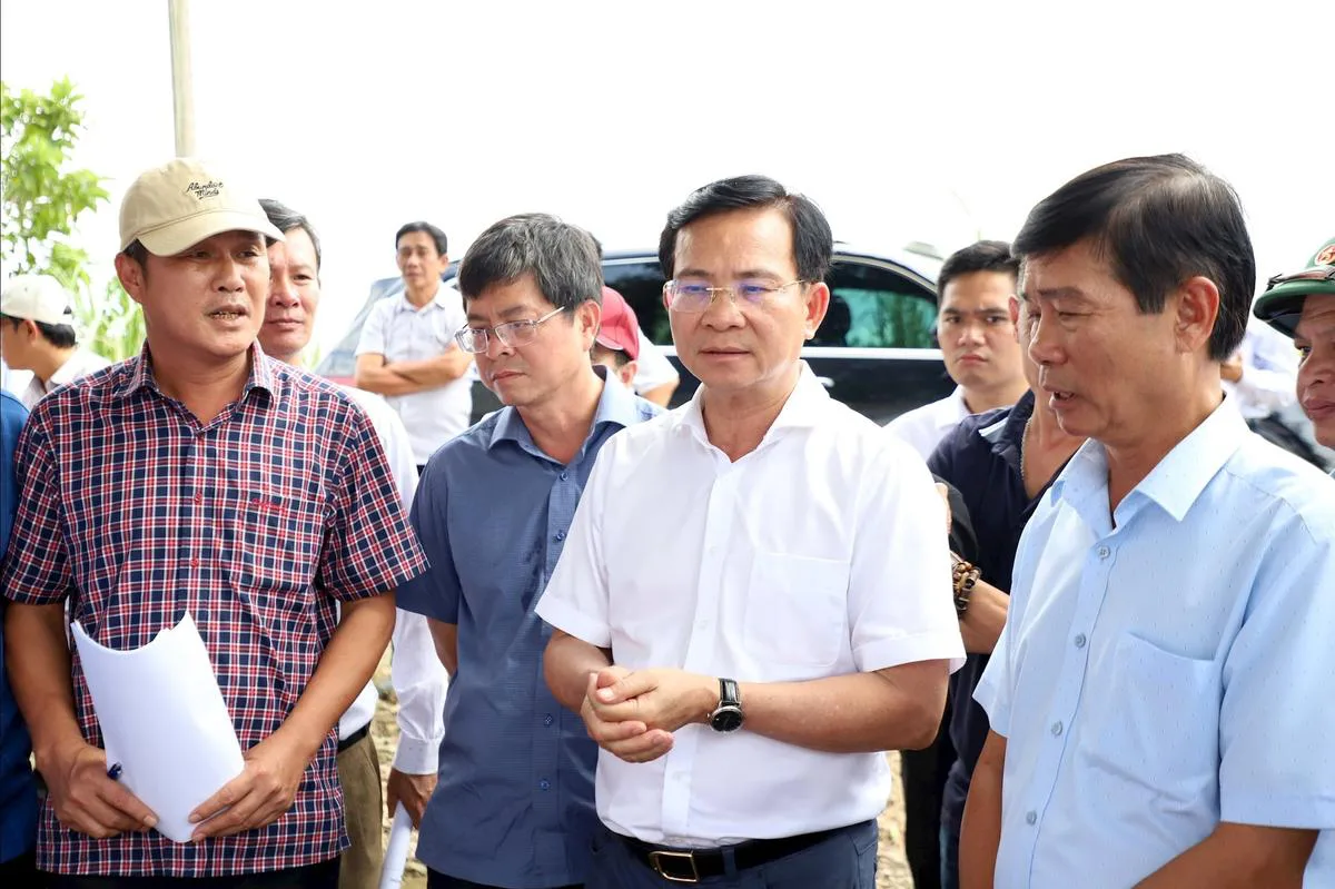 Chủ tịch UBND tỉnh Lâm Đồng - Ông Hồ Văn Mười kiểm tra Dự án Cụm công nghiệp Đạ Oai - Công Ty CP Khu Công Nghiệp Thành Thành Công (TTC IZ)