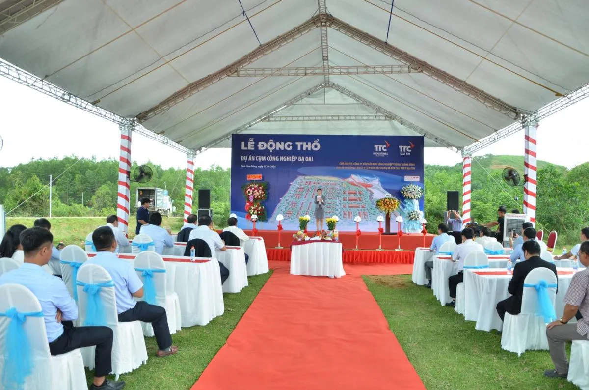 TTC IZ chính thức động thổ CCN Đạ Oai