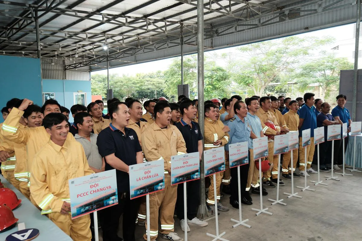 TTC IZ TỔ CHỨC HỘI THAO PCCC 2025: AN TOÀN ĐỂ PHÁT TRIỂN, CHỦ ĐỘNG ĐỂ THÀNH CÔNG