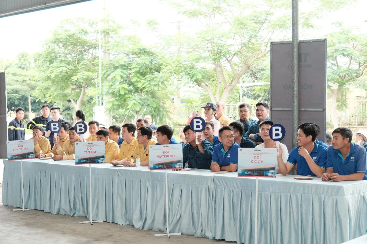 TTC IZ TỔ CHỨC HỘI THAO PCCC 2025: AN TOÀN ĐỂ PHÁT TRIỂN, CHỦ ĐỘNG ĐỂ THÀNH CÔNG - Công Ty CP Khu Công Nghiệp Thành Thành Công (TTC IZ)