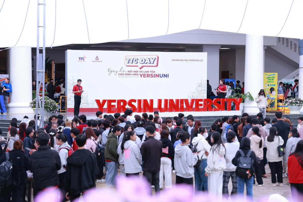 TTC IZ đồng hành cùng sinh viên Yersin tại TTC Day 2025 - Công Ty CP Khu Công Nghiệp Thành Thành Công (TTC IZ)
